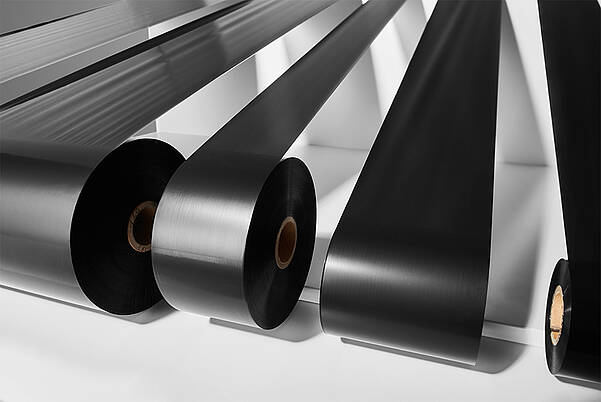 Schwarze Thermotransfer-Farbbänder zum sicheren Kennzeichnen