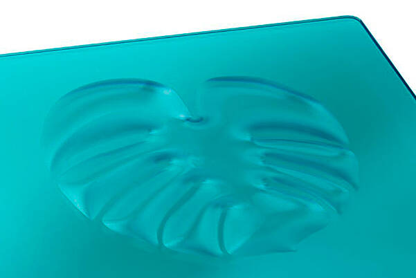 Oberfläche mit 3D-Water-Glow-Effekt für Spritzgussbauteile