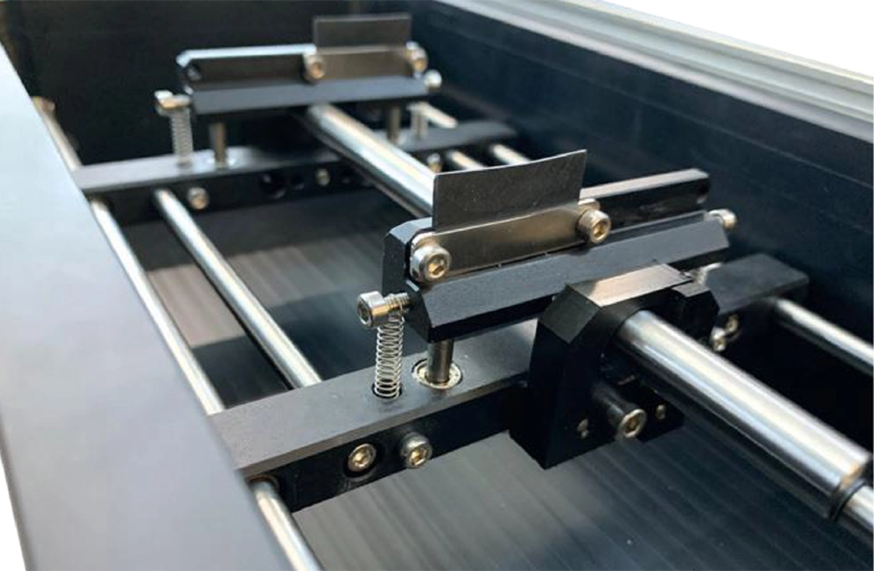 KURZ-Veredelungsmaschinen für einen geringeren CO2-Fußabdruck Maschinendetailansicht: monojet®-Veredelungsmaschine